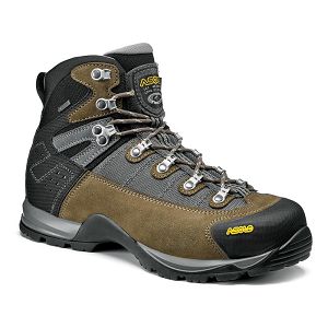 Asolo Fugitive Gtx Medium Width Mens Hiking Boots Sale Grey/Black/Brown (Ca-2895301)